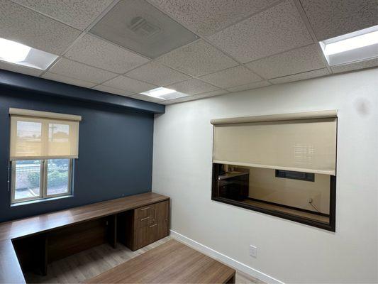 Combine modern style with privacy and comfort for executives with 3% Solar Shades.