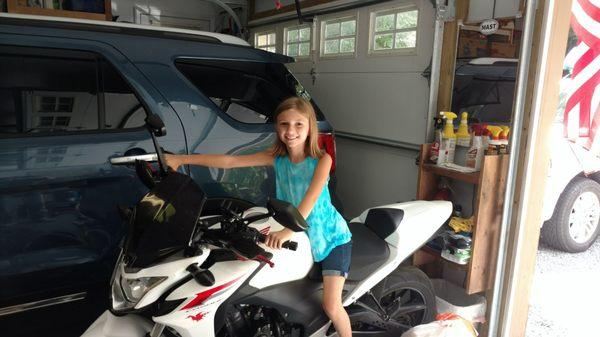 Future Rider on 2014 CB500F