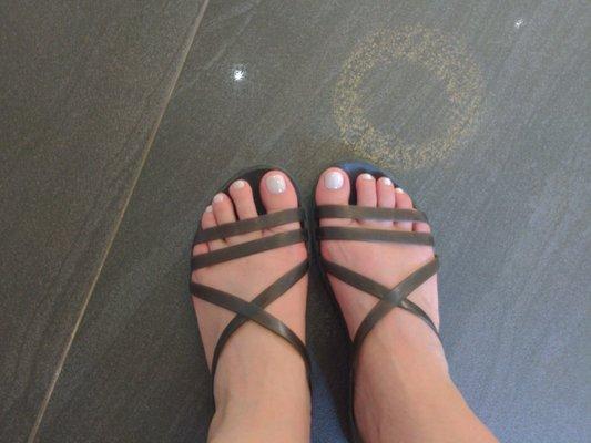 My pedicure