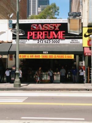 Sassy Perfume on Broadway