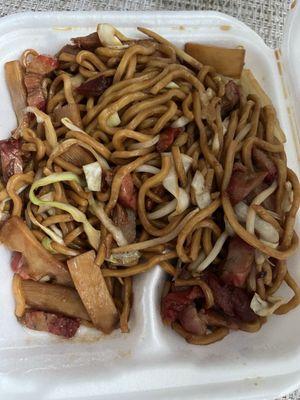 Roast pork lo mein small