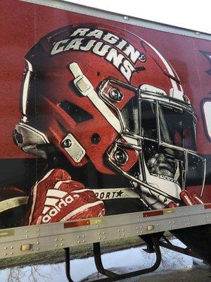 11/28/20. Saturday evening. Warhawks vs. Louisiana Ragin' Cajuns.