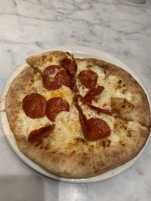 9 inch pepperoni pizza