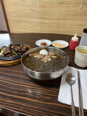 Naengmyeon Galbi Combo