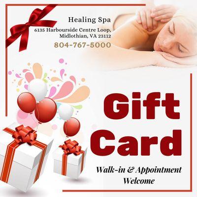 Gift Certificate Available