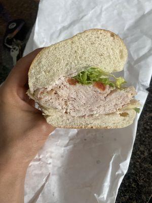 Oven Gold Turkey Cold Sandwich