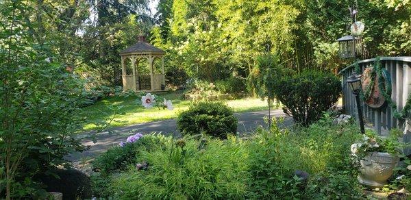 The Bridge at the Rain Garden.