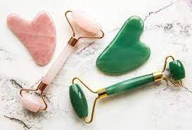 Gua Sha Tools and Jade Rollers are used in many of the treatments