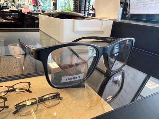 A pair of eyeglass frames