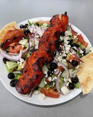 Spicy chicken kabob