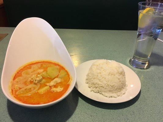 Yellow Curry with chicken