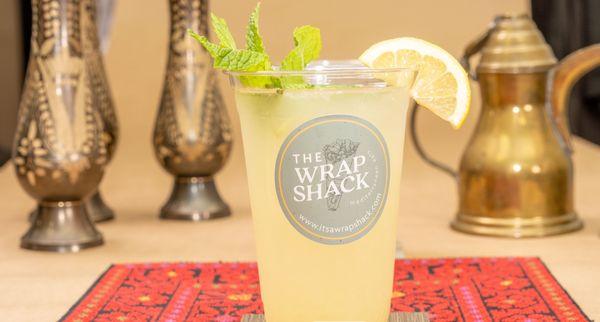 Orange Blossom infused Lemonade w/ Fresh Mint