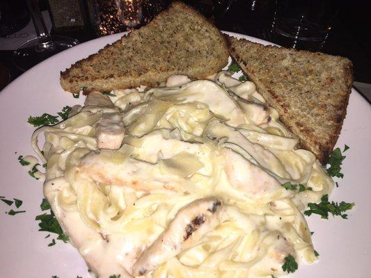 Chicken fettuccine