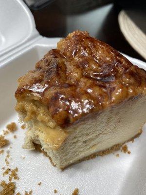 Caramel Apple Spice cheesecake