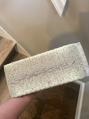 Swifter pad I used the day after they "cleaned"