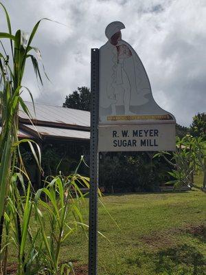 The sign means it's a historial place.