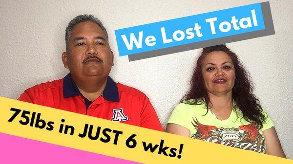 Check out this couple's amazing Weight Loss story in our website!