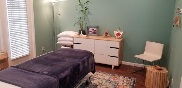 Gina Kilgus's Rolfing Therapy Room