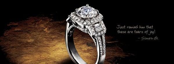 Simon G Engagement rings and Jewelry