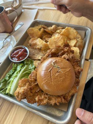 Indiana Tenderloin w House Chips