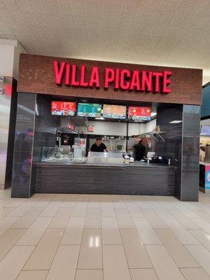 Villa Picante in the mall