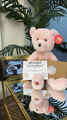 Gift certificates available for that mom to be in your life! Give her the gift of an unforgettable ultrasound experience