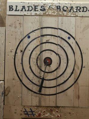 My first bullseye!