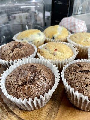 Variety of Muffins (available everyday)