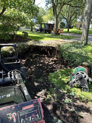 Birmingham Mi landscape tear out and install.