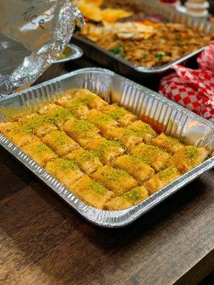 Pistachio baklava