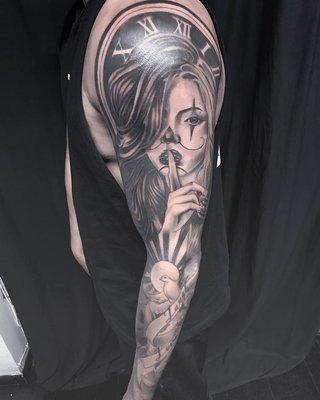 Realism full-sleeve