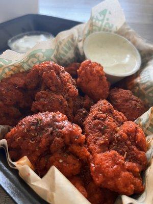 Cajun boneless wings