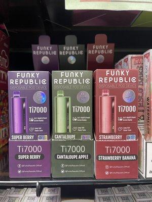 Funky republic disposables. #funkyrepublic.official