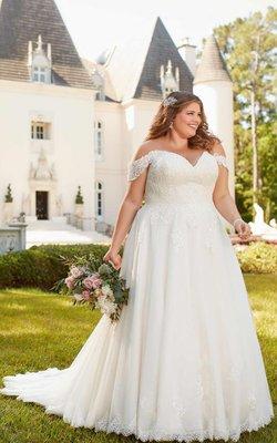 Stella York Plus Size Wedding Dress @ The Wedding Factor