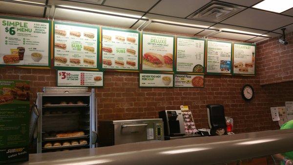 At Subway off 157 and 183 Euless.