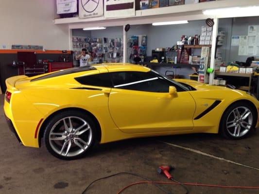 2016 Corvette Tinting 5%-30%