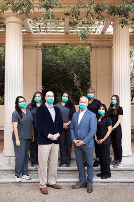 Dr. Olin and Machado's Team are here to welcome you to their boutique oral surgery office, where they treat every patient like family.