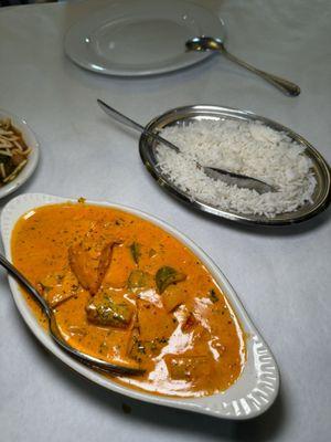 Chicken tikka marsala