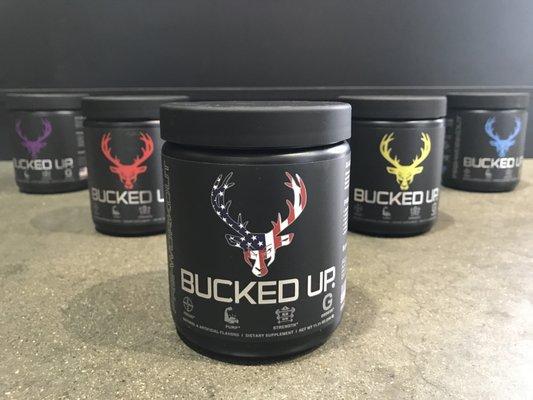 One of our favorite pre-workouts! Bucked Up