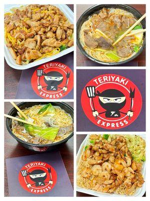 Chicken Teriyaki, Spicy Beef Noodle Soup and Chicken & Shrimp Teriyaki. Great experience! ƪ(･‿･) Thank you sweet Rita for the warm welcome!