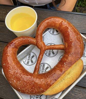 Giant Bavarian Pretzel - baked freshly daily by Rockenwagner Bakery in El Segundo