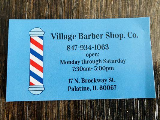 Village Barber Shop