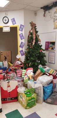 Our Salvation Army Angel Tree this holiday season!