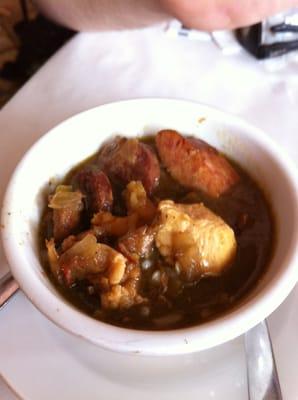 Gumbo file-lots of meat-good flavor