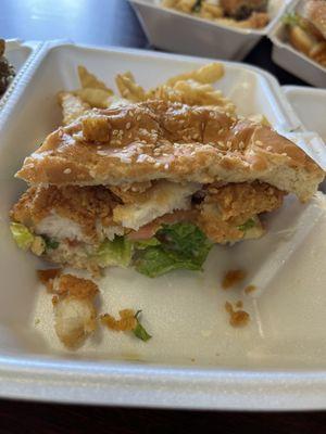 "Big Catch" Catfish Sandwich