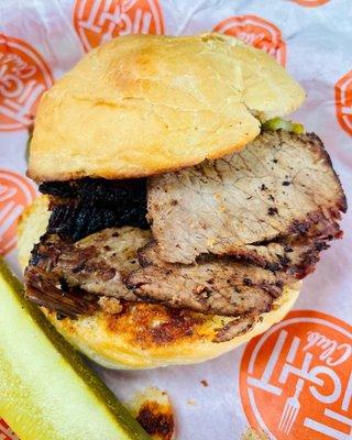 Brisket Biscuit