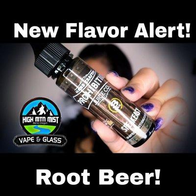 New Flavor from Prohibition E-JUICE! 
"Speakeasy" - A creamy root beer float!