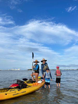 Kayaking is a wonderful activity for the entire family.