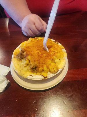 Goetta Mac and cheese