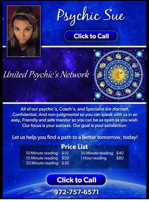 United psychics network